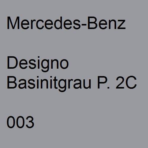 Mercedes-Benz, Designo Basinitgrau P. 2C, 003.